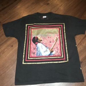 Rare Jimi Hendrix 1994 Woodstock Single Stitch T shirt Size XL EUC